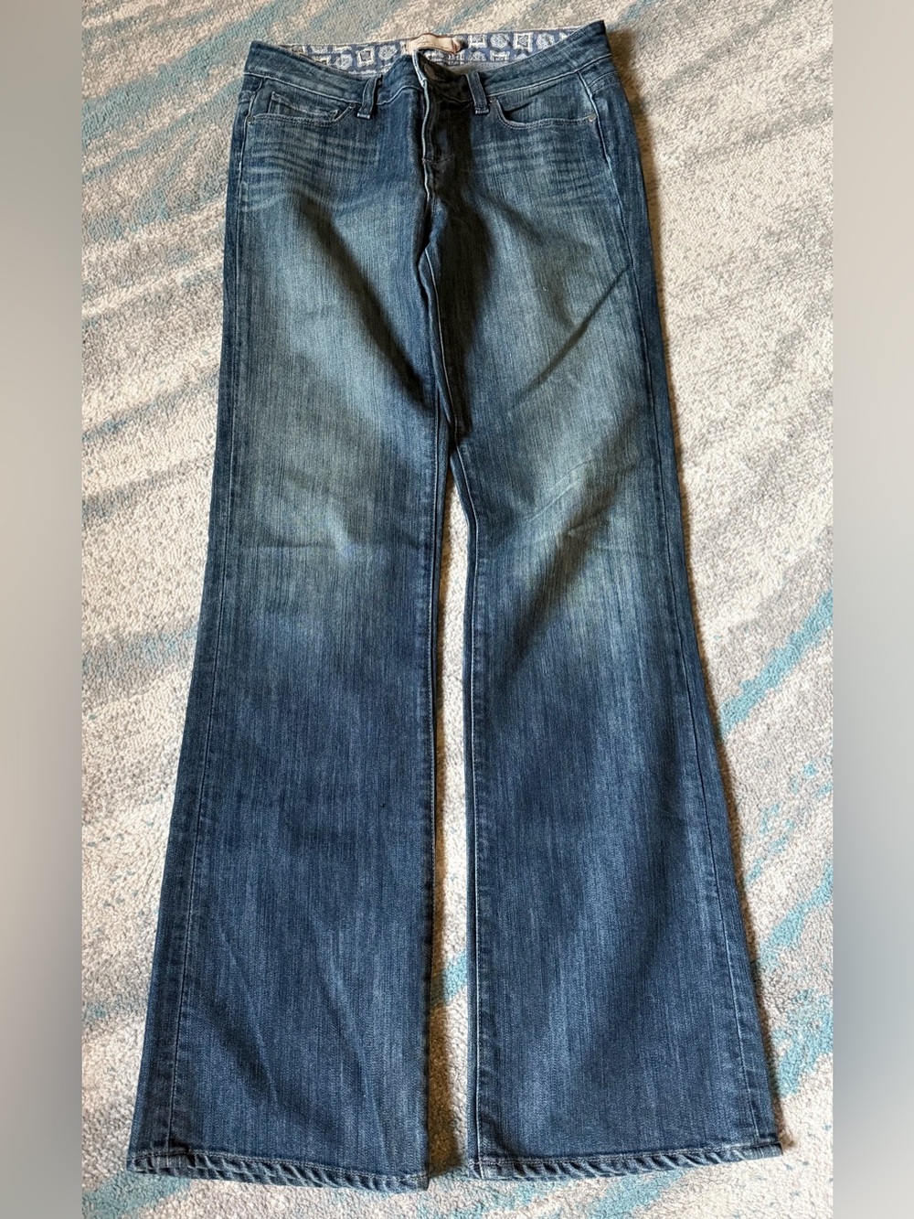 PAIGE Premium Denim Dark Blue Flare Jeans-Size 29
